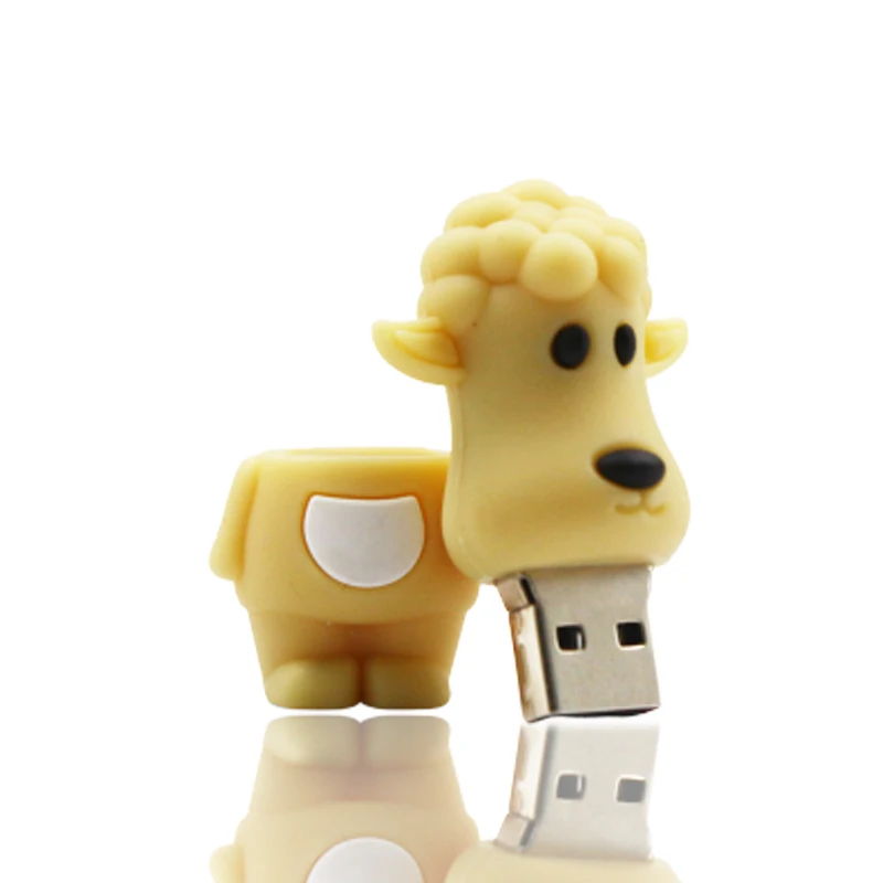 Usb флеш накопитель с животными 128 ГБ 64 32 16 8 4 Гб карта памяти usb моделью зодиака|USB