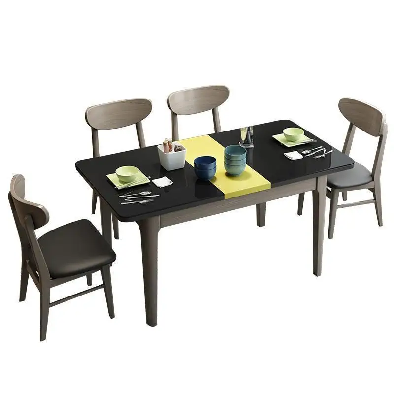 Meja Makan Tisch Marmol Eettafel Redonda Sala Yemek Masasi Esstisch деревянный комедор стол Mesa De Jantar Bureau обеденный стол