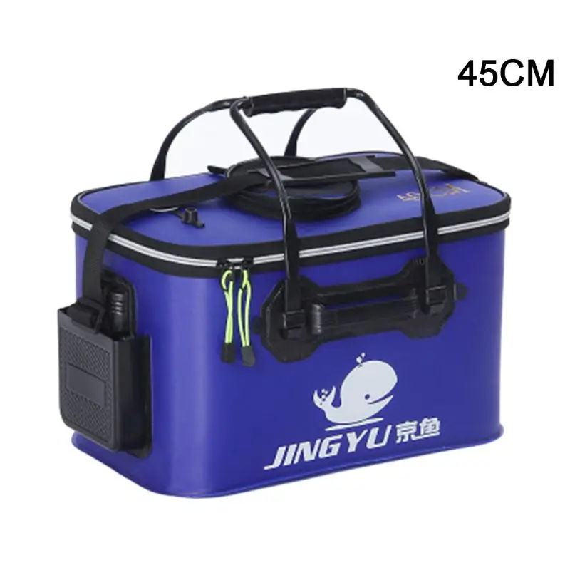EVA портативный толстый складной рыболовный баррель, рыболовное снаряжение, сумка для хранения наживки, водонепроницаемая большая емкость, пакет, ведро