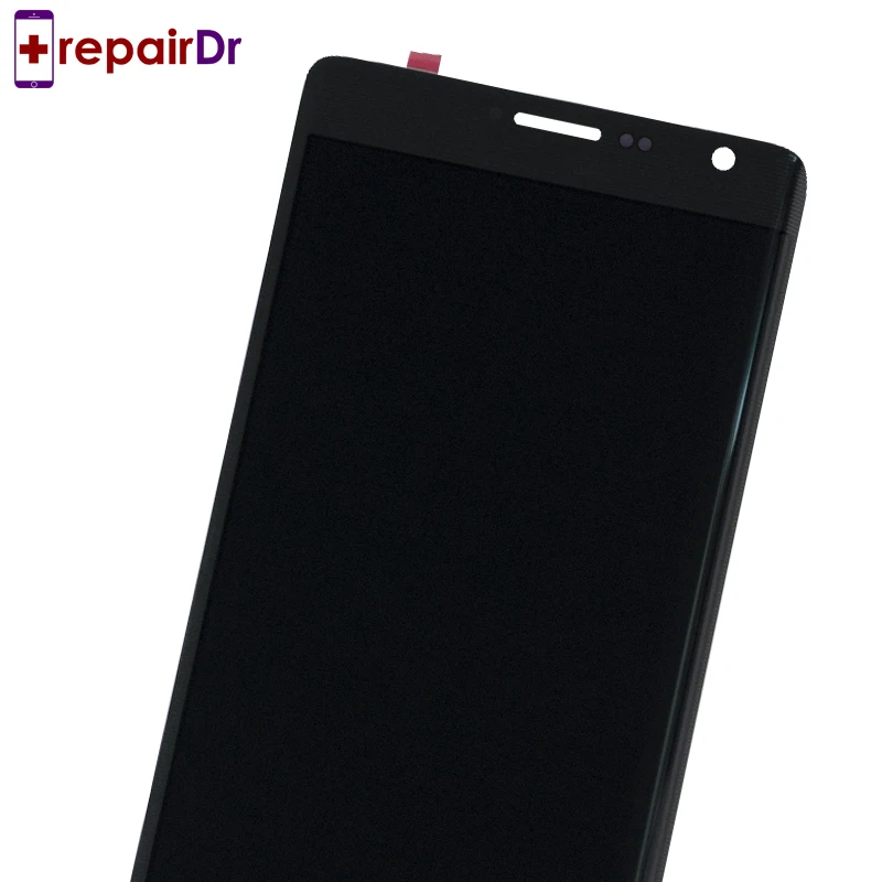 Для samsung Galaxy Note 4 Edge N915 N9150 N915F ЖК-дисплей с сенсорным экраном дигитайзер с рамкой в сборе Note Edge lcd