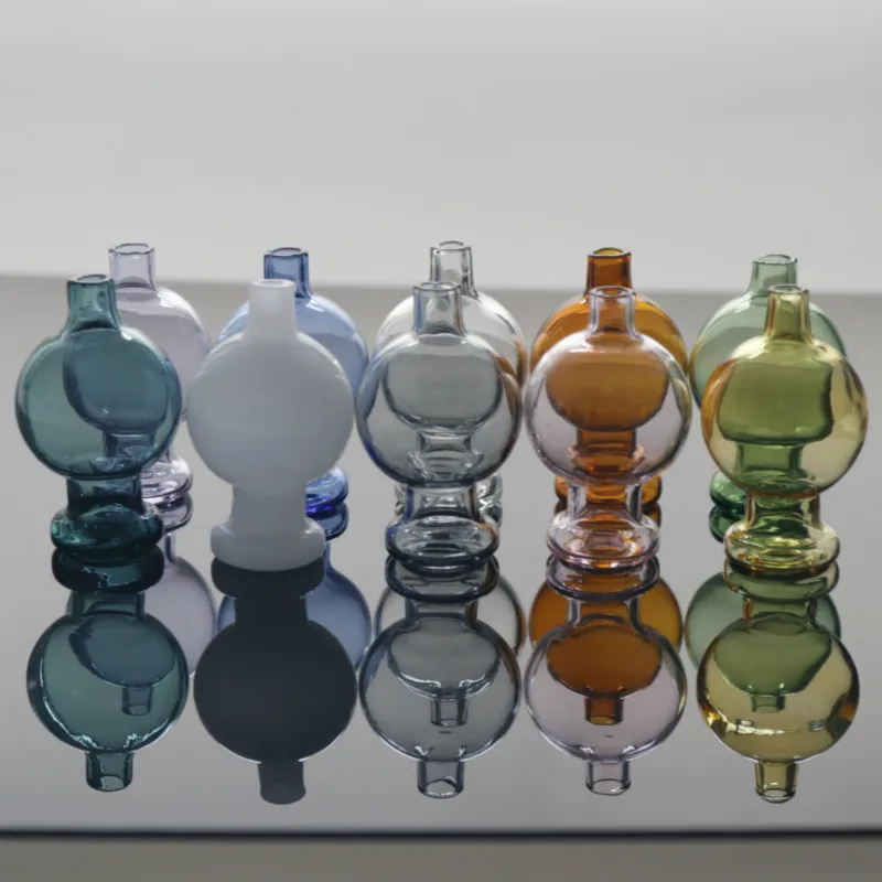 

colorful Glass Carb Cap Hat Cap for Thermal Quartz Banger Nails Enail Carb Cap for Glass Bong