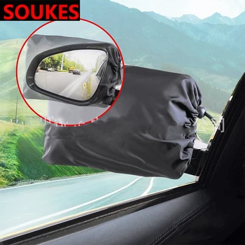 

1PCS Car Rearview Mirror Snow Protect Cap Cover For Mitsubishi ASX Lancer 10 9 Outlander Pajero Suzuki Swift Grand Vitara SX4