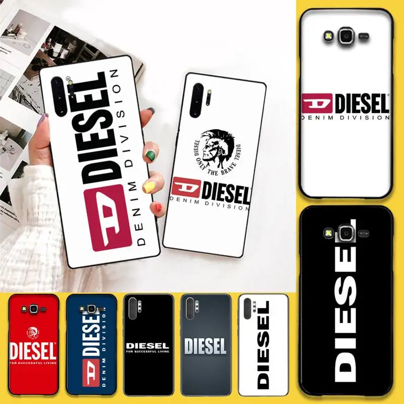 

Italian luxury brand Diesel Phone Case For Samsung Galaxy Note20 ultra 7 8 9 10 Plus lite J7 J8 Plus M21 M30S