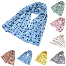 Корейский Повседневный хлопковый шарф для девочек, детская мягкая теплая Осенняя шаль, тонкие детские шарфы для мальчиков, аксессуары