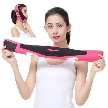 

Facial Slimming Bandage Chin Strap Band V Face Shaping Slimming Lift Up Mask Beauty V Face Line Belt Beauty Tool Belt Slimming