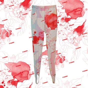 

ZCSMLL Women Leggings Fashion Flower Printed High Waist Leggings All Match Womens Leggings Pants Bottoming Pants Spring 2020