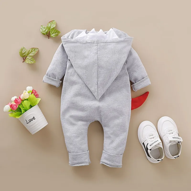 Одежда для новорожденных мальчиков г. Осенне-зимний комбинезон для младенцев, комбинезон для детей, комбинезон для девочек Детский костюм от 0 до 18 месяцев