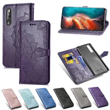 Кожаный чехол для huawei P30 P10 P20 Lite Коврики 20 30 Pro P smart Z плюс Y5 Y6 Y7 Y9 3D Мандала чехол-портмоне с откидной крышкой чехол Крышка