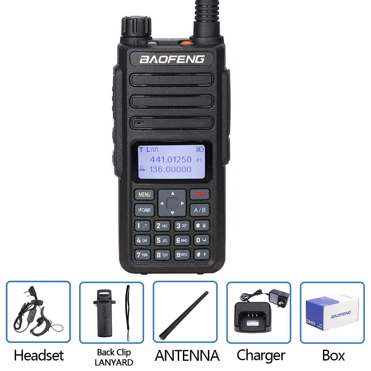 radio walkie talkie 2022 Baofeng DM-X GPS Walkie Talkie Dual Time Slot DMR Digital/Analog DMR Repeater Upgrade of DM-1801 DM-1701 DM-1702 Radio long range walkie talkies 1000 miles Walkie Talkie