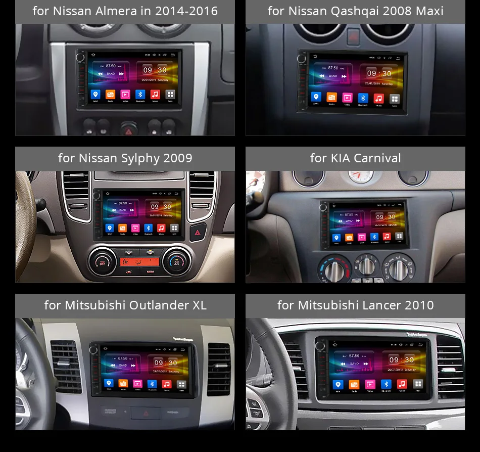 Top Ownice K3 K5 K6 Android 9.0 Octa 8 core Radio 2 DIN 4GB RAM 64GB ROM Universal GPS Radio WiFi Support 4G LTE Network DAB+ No DVD 6