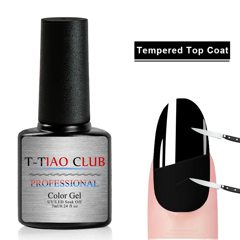 T-TIAO CLUB Thermal Glitter Gel Nail Polish Holographic Temperature Color-changing Varnish Semi Permanent Nail Art Gel Lacquer - Цвет: K2485