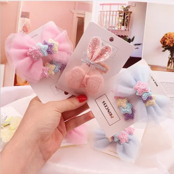 

Korean Mesh Yarn Hairpin Cute Pet Hairpin Hair Accessories Bow Hair Accessories