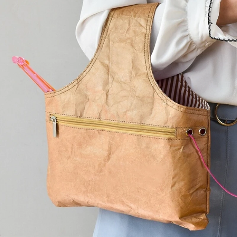 1 шт Пряжа сумка Вязание запястья для ручных сумок DIY поставок шерсть держатель