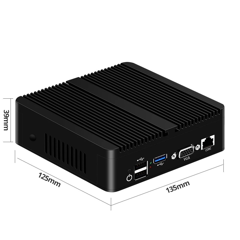 Мягкий фрезерный станок с ЧПУ мини ПК Intel Celeron N2806 J1800 J1900 4 LAN порт Gigabit Ethernet NIC 2xusb HDMI VGA Wi-Fi Pfsense маршрутизатор брандмауэра