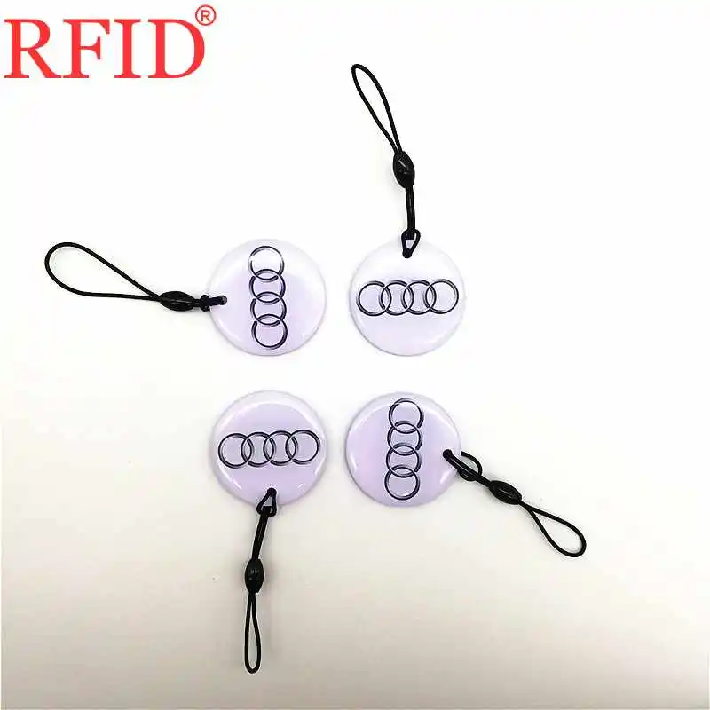 ID 125 кГц EM4305 перезаписываемый жетон тег брелок RFID водонепроницаемый пустой карты Ключи брелок для ключей со значком для карты контроля доступа 1