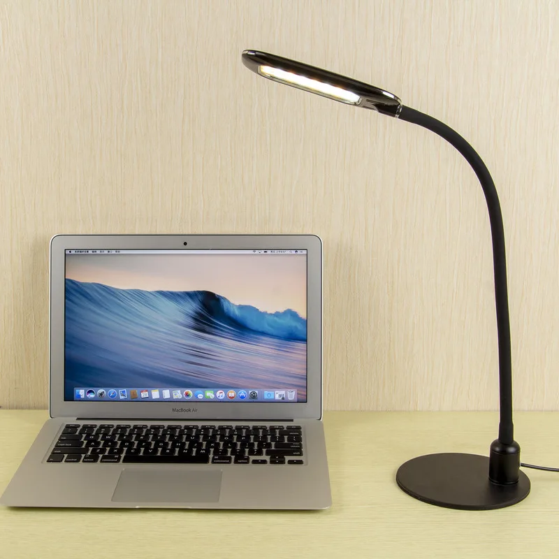 

Led Desk Lamp Office 5v/2A Usb Port Pull Control Timer Night Light Table Lamps for Living Room 3 Colors CCT 10-level Dimmer