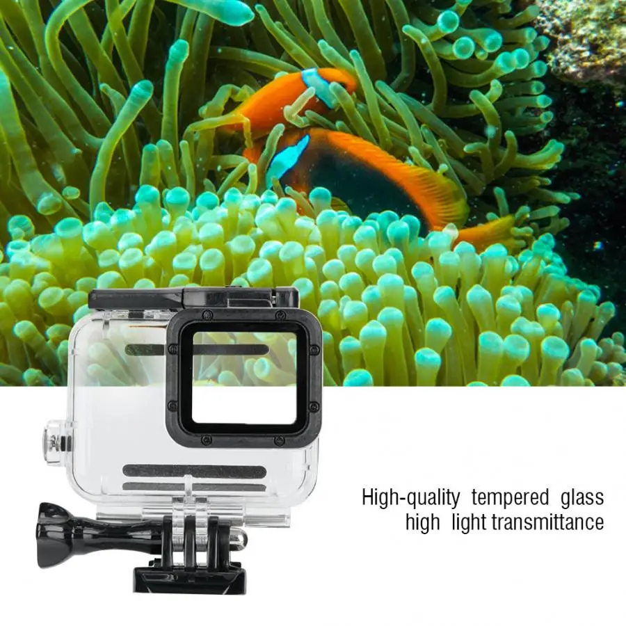 Водонепроницаемый защитный корпус для камеры, защитный чехол для Gopro 5 6 Black 7, аксессуары для камеры