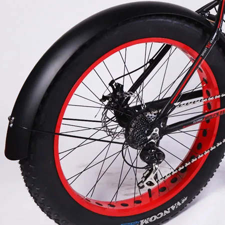 ya-black Аксессуары для велосипеда 26 Дюймов 4,0 Fatbike MTB велосипеды 2 шт. крыло для велосипеда переднее и заднее брызговик bmx дорожный горный велосипед mtb - Цвет: ya-black