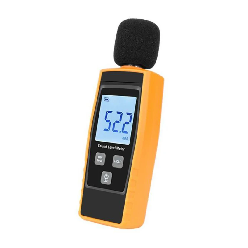 Digital Sound Level Tester Noise Meter Noise Measurement Tester Range 30~130dB Tester Support Max/Min Hold Function LCD Display|Sound Level Meters| - AliExpress