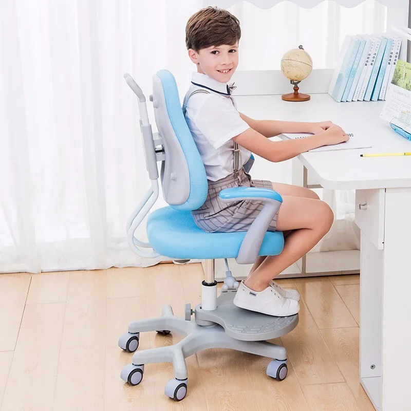 

Children's Writing Chair Primary School Students'learning Computer Household Adjustable Lifting And Sitting Posture