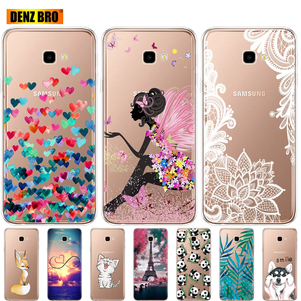 

silicone phone case For Samsung J4 Plus Cases Print Soft TPU Cover For Coque Samsung J4 Plus J4 Prime sm j415 J4Plus 2018 case