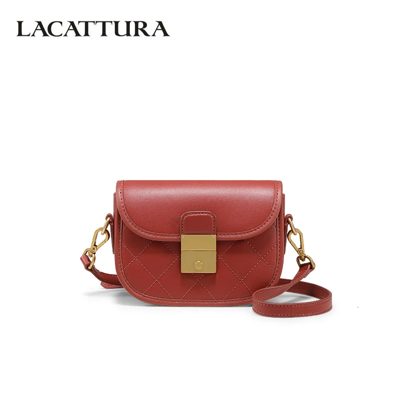 

Women Small Saddle Bag Satchel Shoulder Bags Female Designer Plaid Handbag Lady Clutch Crossbody for Young with Wide Strap