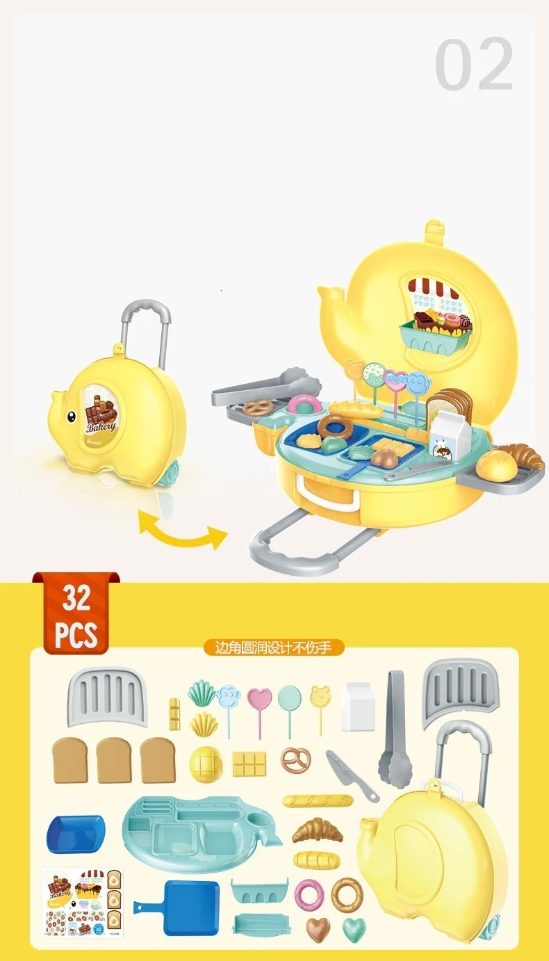 Мини-кухня торт мороженое игрушка Ролевые Игры развивающие игрушки для малышей для детей девочек миниатюрная поддельная еда Giocattoli Bambina