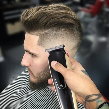 

Multifunction 5-In-1 Electric Trimmer Kit USB Hair Beard Nose Hair Trimmer Shaver Set With Storage Base Electric Hair Clipper