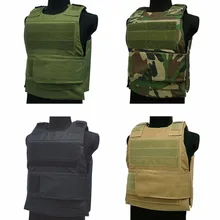 Tactical Vest Amphibious Battle Military Molle Combat Assault Plate Carrier Vest Hunting Protection Vest Stab-resist Camouflage multifunctional clothing stab stab tactical vest cs field outdoor photography vest fishing