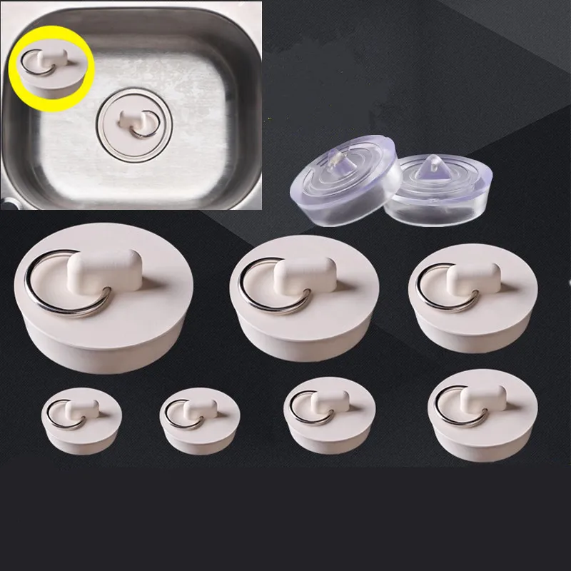 2 шт. силиконовые пробки для слива волос в ванной и кухне|Стоки| |