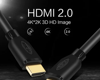

1.5M HDMI Cable video cables gold plated 1080P 3D Cable for HDTV splitter switcher 4K HDMI to HDMI 2.0 Cable