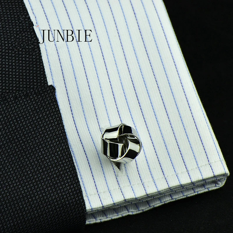 JUNBIE ювелирные изделия Модная рубашка Запонки мужские подарок бренд манжеты кнопки-звенья синий Высокое качество abotoaduras gemelos