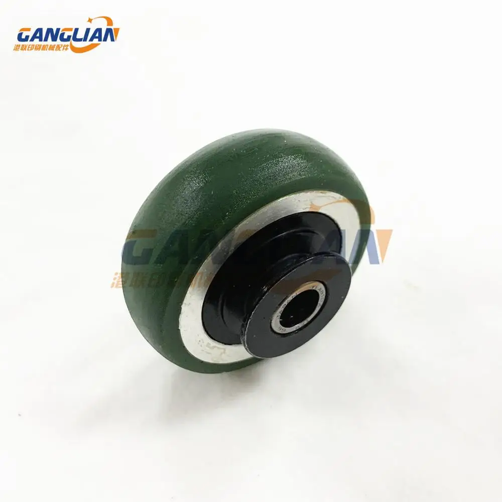 2 Pieces KBA Rubber Wheel 48X8X16X23mm Printing Machine Spare Parts
