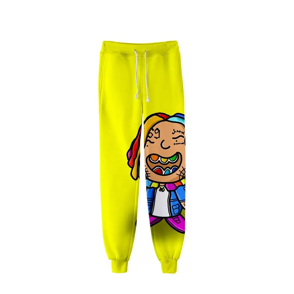 6ix9ine новые брюки альбуме губа хип-хоп модные повседневные высококачественные