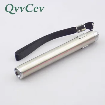 

Qvvcev High Power flashlight For Detection Portable Flashlight Penlight Mini LED Torch Pocket Light AAA battery White Light