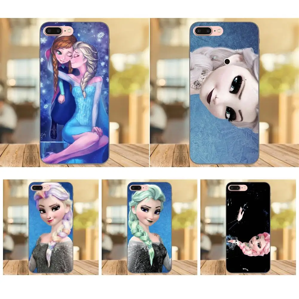 

Punk Elsa Anna For Huawei nova 2 Plus 2S 3i 4 Y3 Y5 II Y6 Y7 Y9 Lite Plus Prime 2017 2018 2019 Soft TPU Phone Skin
