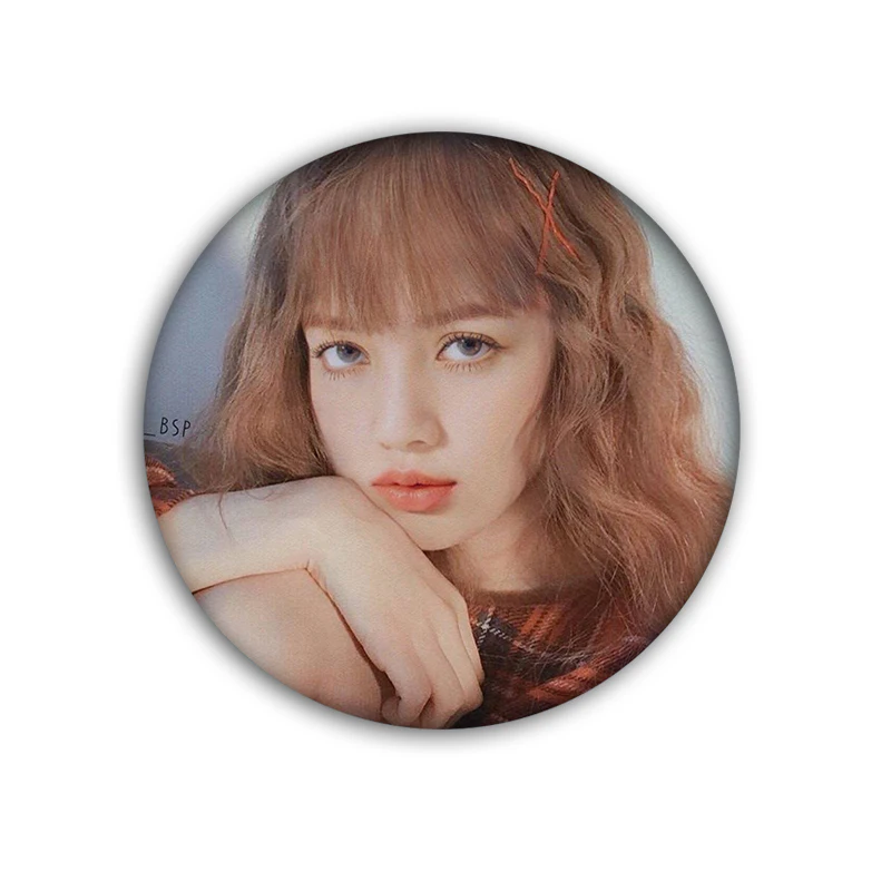 Nengdou T46 Корейский KPOP черный розовый альбом для девочек значок для толстовки футболка DIY брошь, заколка, аксессуары для одежды украшение для рюкзака - Цвет: T46-8