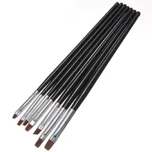 Маникюрный набор для фототерапии ручка светолечение для маникюра поставки 7 черный стержень комплекты Ручка Маникюр, светотерапия Fluoresent маркер