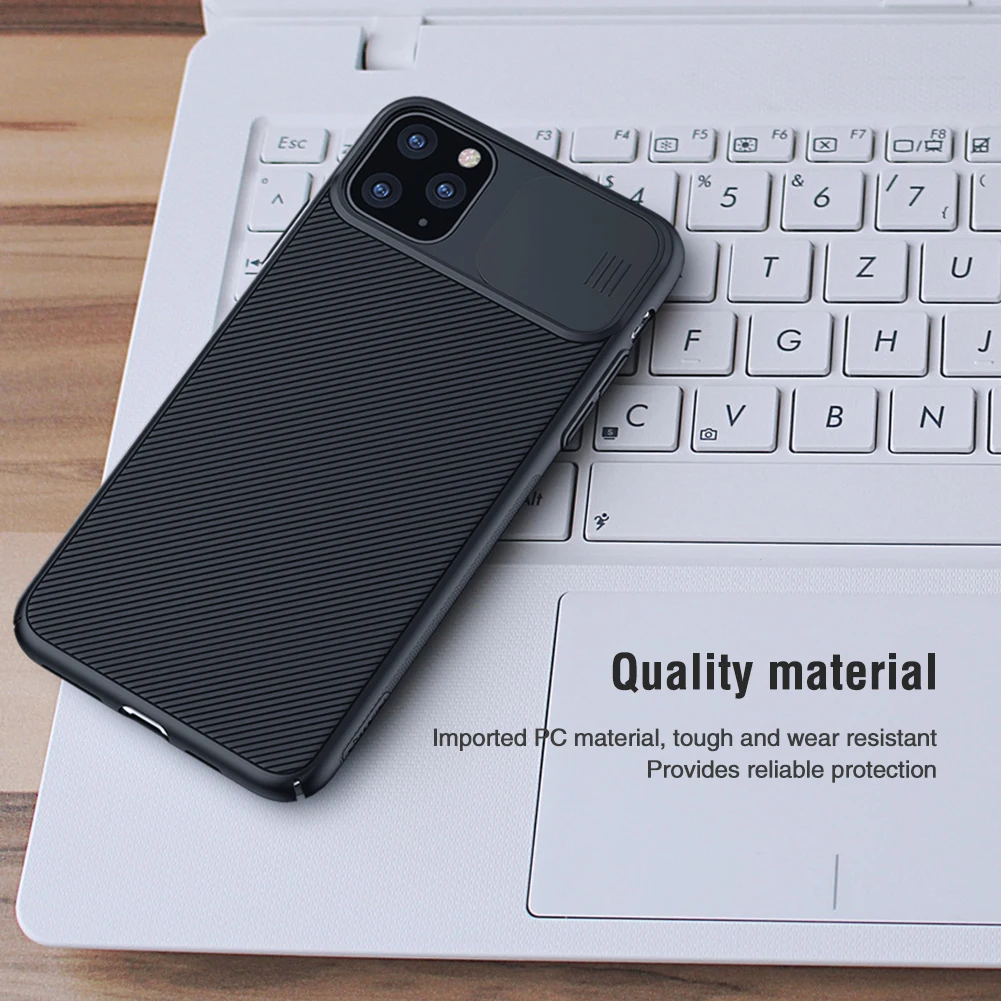 Для iPhone 11 Pro Max чехол для телефона Nillkin Анти-шок прорезиненный ТПУ чехол для iPhone 11 Pro 5,8 чехол для телефона Защита камеры