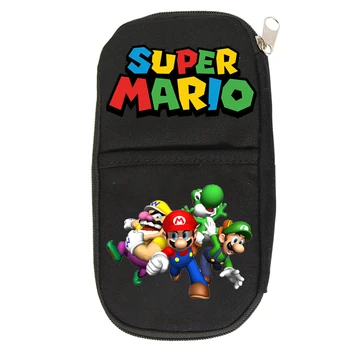 

Hot Sale Super Mario Pencil Case Students Boys Students Bags Boys Girls Kids Gifts Pen Holder Beautiful Cosmetic Cases for Girls