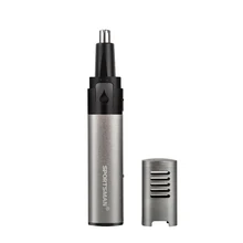 Электрический уши Машинка для удаления волос в носу Перезаряжаемые Нержавеющая сталь ноздрей, чистящая бритва машина для Для мужчин дамы