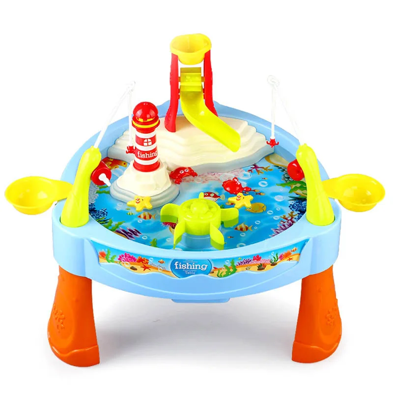 Beibigu Children Diaoyutai Model Play House Toys Parent And Child Play with Water Table Taiwan 3-6-Year-Old GIRL'S And BOY'S Gif