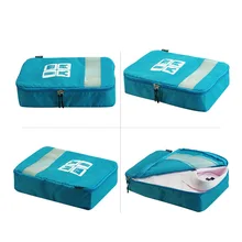 Импортная одежда многофункциональная багажная сумка дорожный Багаж Органайзер с мешочками рубашка/футболка Портативная сумка для хранения Customizab