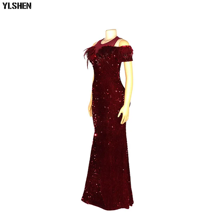 Long Evening Dress African Dresses for Women Dashiki African Clothes Elegant Feather Ankara Dresses Ladies Robe Africa Clothing 08