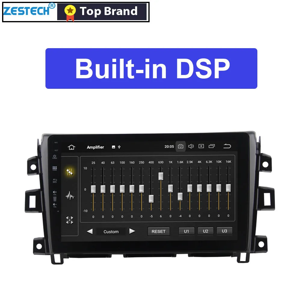 1 din Android 9.0 IPS+2.5D 10.1" Radio Car DVD Player for Nissan Navara Car Head Unit Car GPS DVD Multimedia DSP SWC WIFI