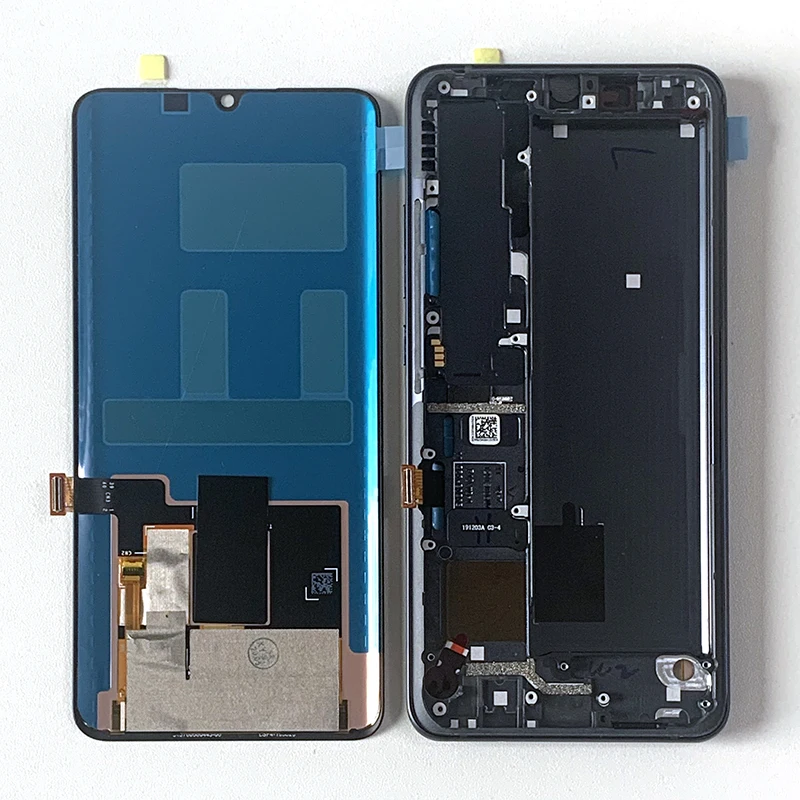 ЖК экран 6 47 &quotM &amp Sen для Xiaomi Mi Note 10 Lite с сенсорной панелью и дигитайзером M2002F4LG