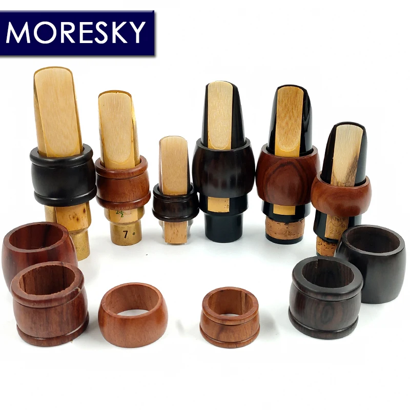 Кларнет из черного дерева Зажим для мундштука альт саксофон трость кларнета