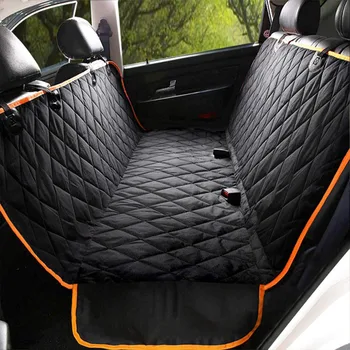 

Dog Car Back Seat Cover Protector Waterproof Pet Hammock Carrier Car Mat Cushion Oxford Pad Paw-proof Auto Seat Cover Protection