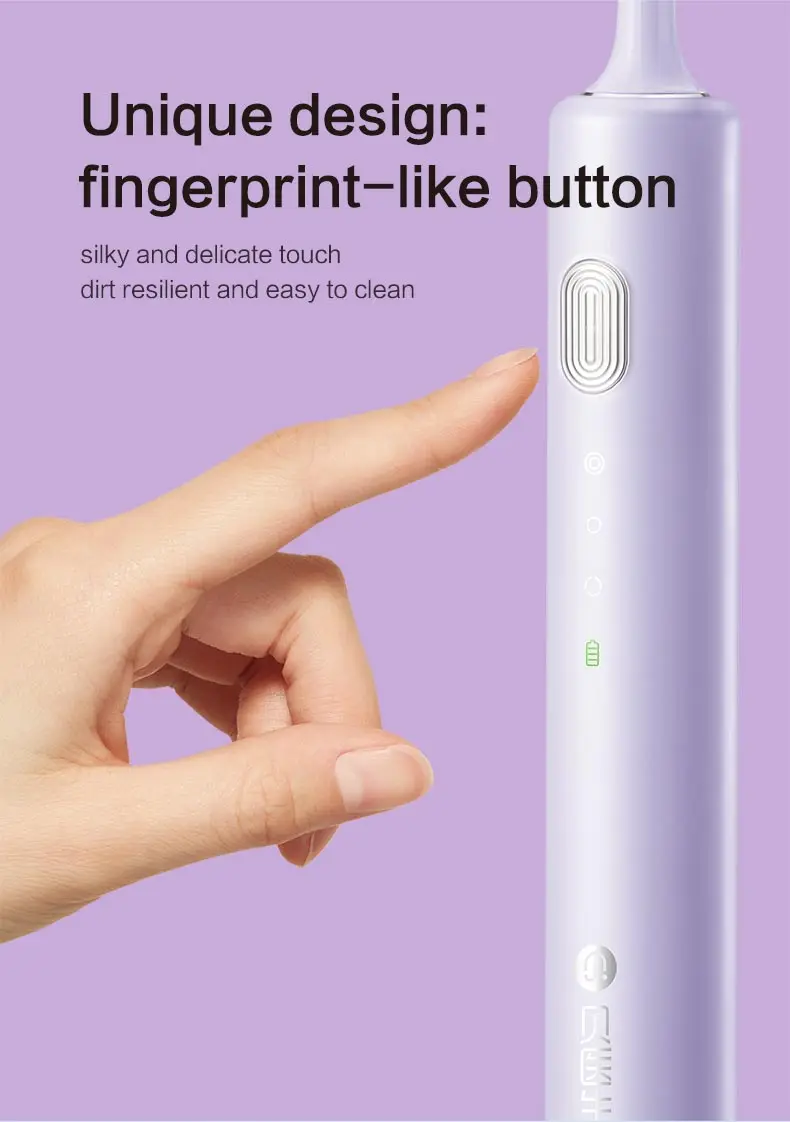 Xiaomi Doctor Bei электрическая зубная щетка Сменная головка перезаряжаемая Водонепроницаемая электрическая ультразвуковая отбеливающая зубная щетка для зубов