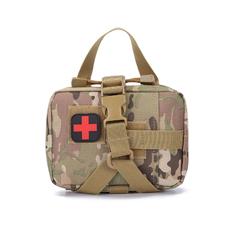Открытый медицинский поясная сумка портативный медицинский тактический Чехол для хранения держатель переноска аксессуары для путешествий - Цвет: QJ2372CP